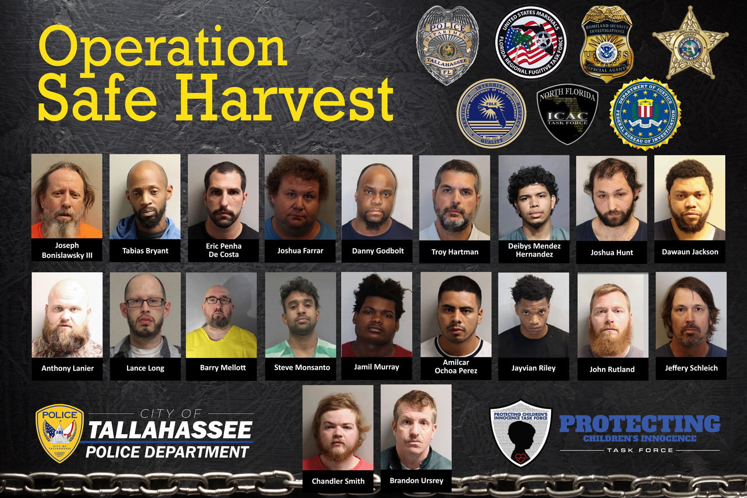 operation safe harvest board